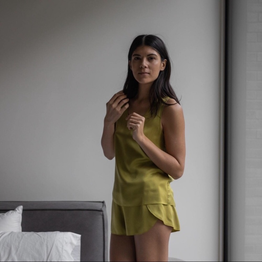 Lunya silk set in PALMA Small